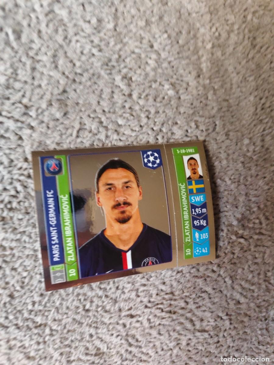 Football Stickers: 444 CHAMPIONS LEAGUE 2014 15 IBRAHIMOVIĆ PSG PARIS SAINT-GERMAIN STICKER PANINI 14 2015 UCL AAM