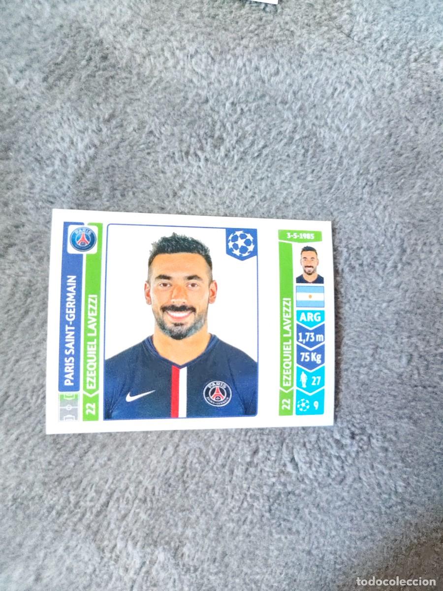 Fu&szlig;ball-Sticker: 445 CHAMPIONS LEAGUE 2014 15 LAVEZZI PSG PARIS SAINT-GERMAIN STICKER PANINI 14 2015 UCL AAM