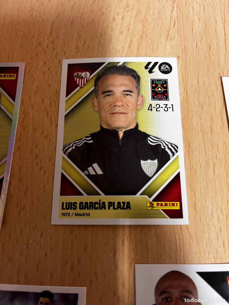 Cromos de f&uacute;tbol: LIGA ESTE 2026 2027 26 27 PANINI N&ordm; 2 LUIS GARCIA PLAZA SEVILLA