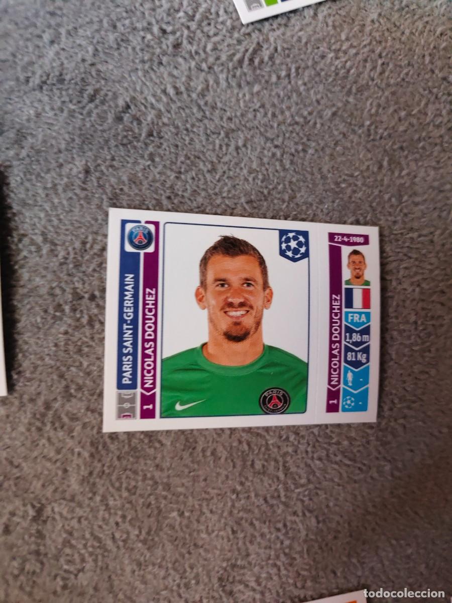 Fu&szlig;ball-Sticker: 446 CHAMPIONS LEAGUE 2014 15 NICOLAS DOUCHEZ PSG PARIS SAINT-GERMAIN STICKER PANINI 14 2015 UCL AAM