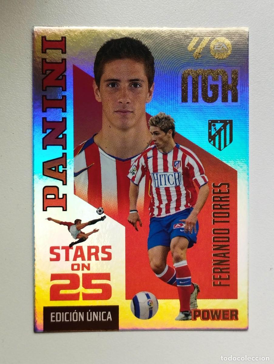Fu&szlig;ball-Sticker: CROMO 2026 2027 MEGACRACKS 27 26 MGK STARS ON 25 POWER FERNANDO TORRES 432P ATLETICO DE MADRID