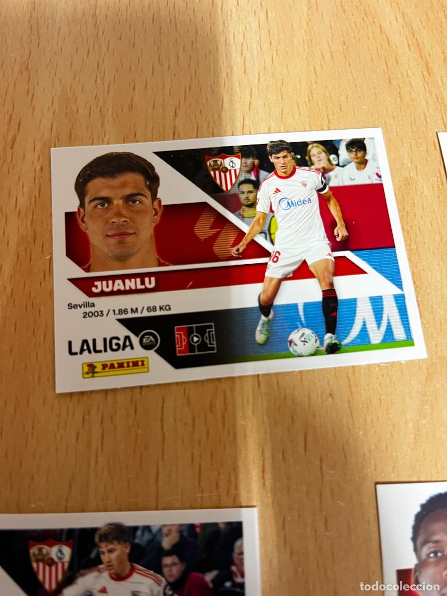 Cromos de f&uacute;tbol: LIGA ESTE 2026 2027 26 27 PANINI N&ordm; 6 JUANLU SEVILLA