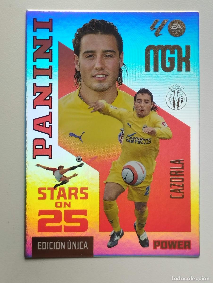 Cromos de f&uacute;tbol: CROMO 2026 2027 MEGACRACKS 27 26 MGK STARS ON 25 POWER CAZORLA 438P VILLARREAL