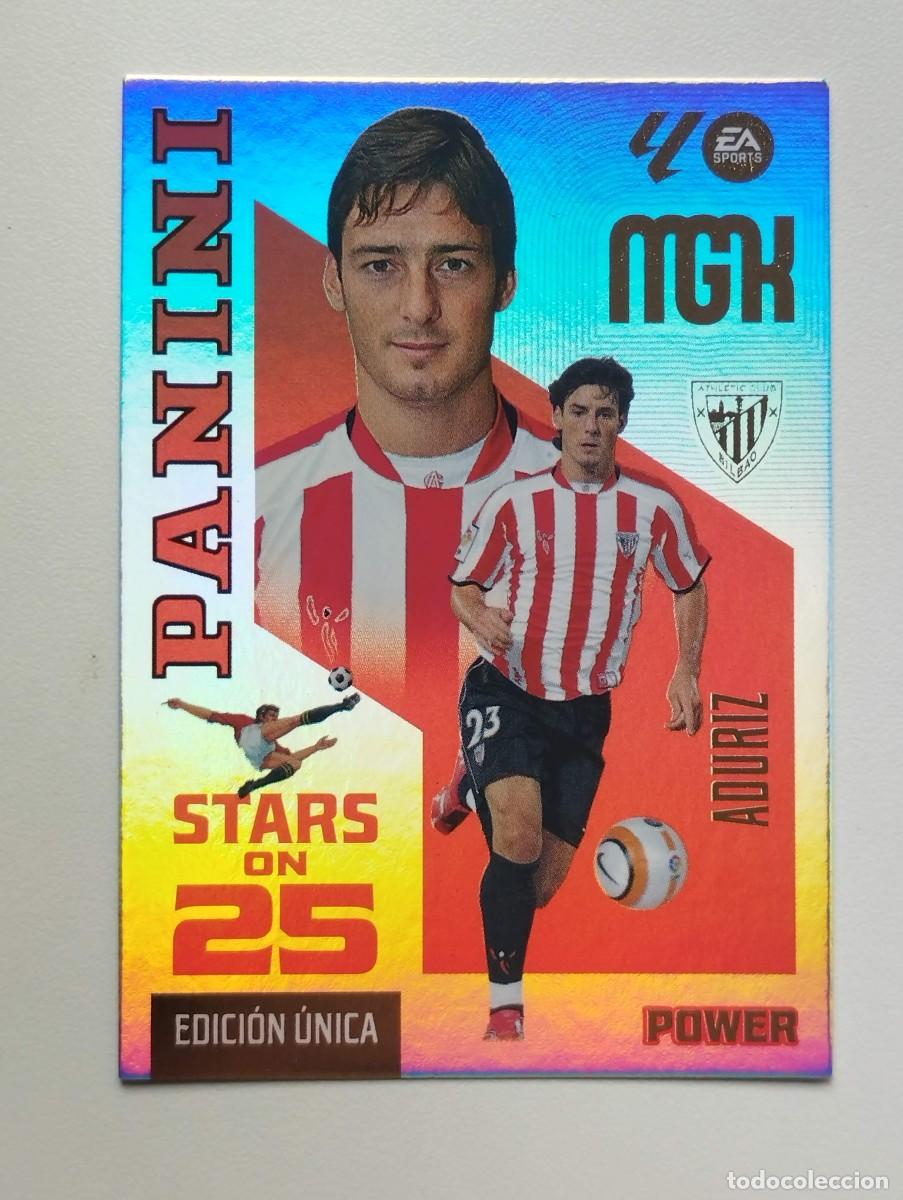 Cromos de f&uacute;tbol: CROMO 2026 2027 MEGACRACKS 27 26 MGK STARS ON 25 POWER ADURIZ 433P ATHLETIC CLUB BILBAO