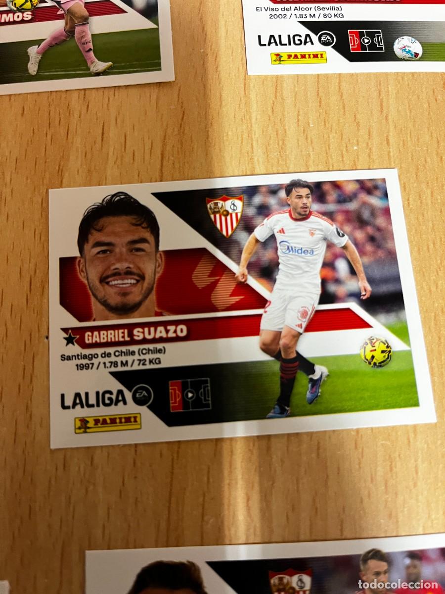 Cromos de f&uacute;tbol: LIGA ESTE 2026 2027 26 27 PANINI N&ordm; 10 SUAZO SEVILLA