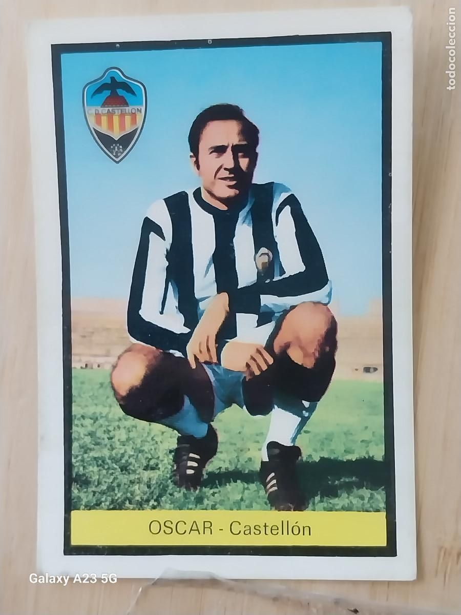 Cromos de f&uacute;tbol: OSCAR CASTELLON ED FHER LIGA 1972 72 73 CROMO ORGINAL SIN PEGAR NUNCA