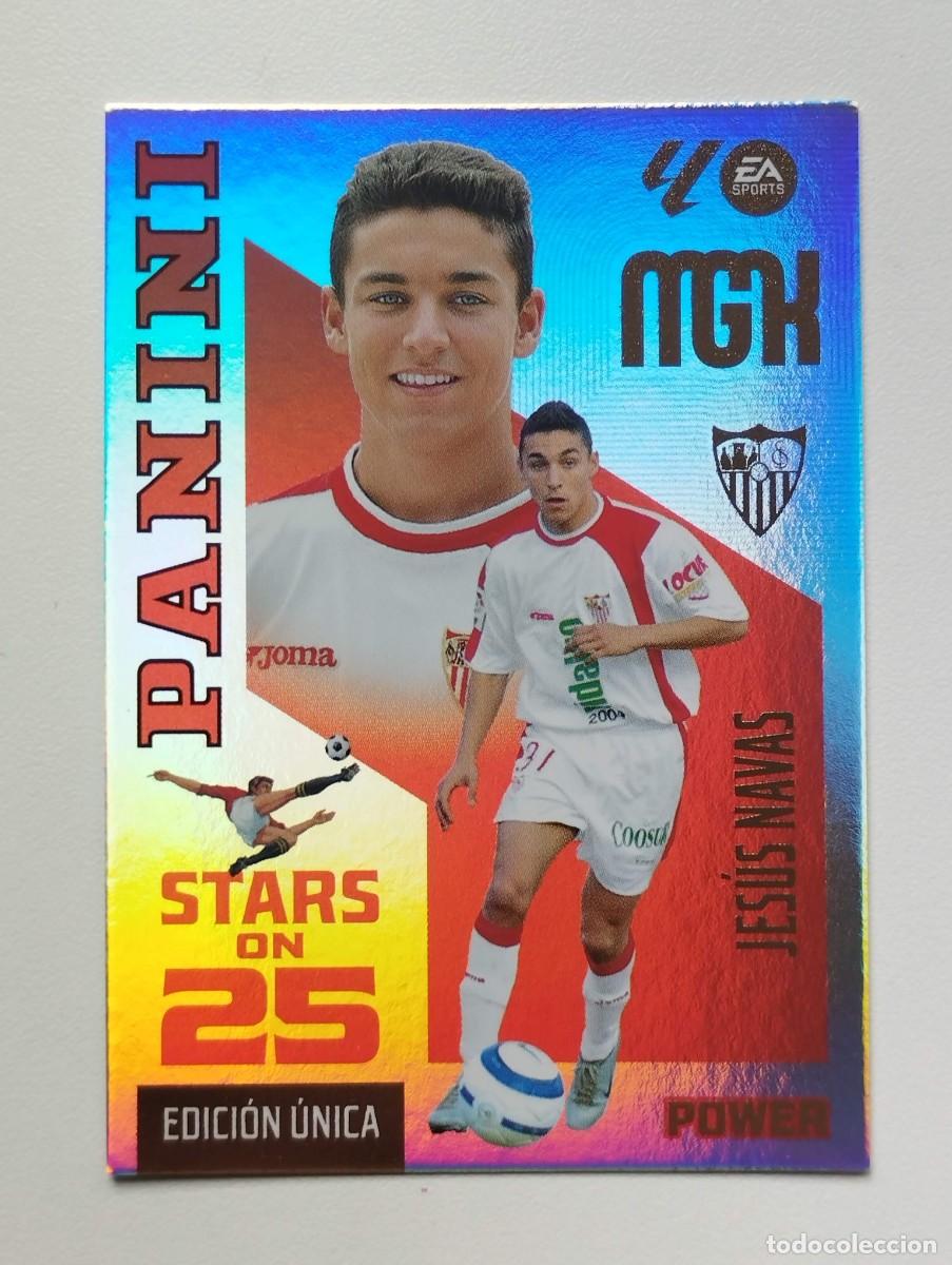 Cromos de f&uacute;tbol: CROMO 2026 2027 MEGACRACKS 27 26 MGK STARS ON 25 POWER JESUS NAVAS 437P SEVILLA