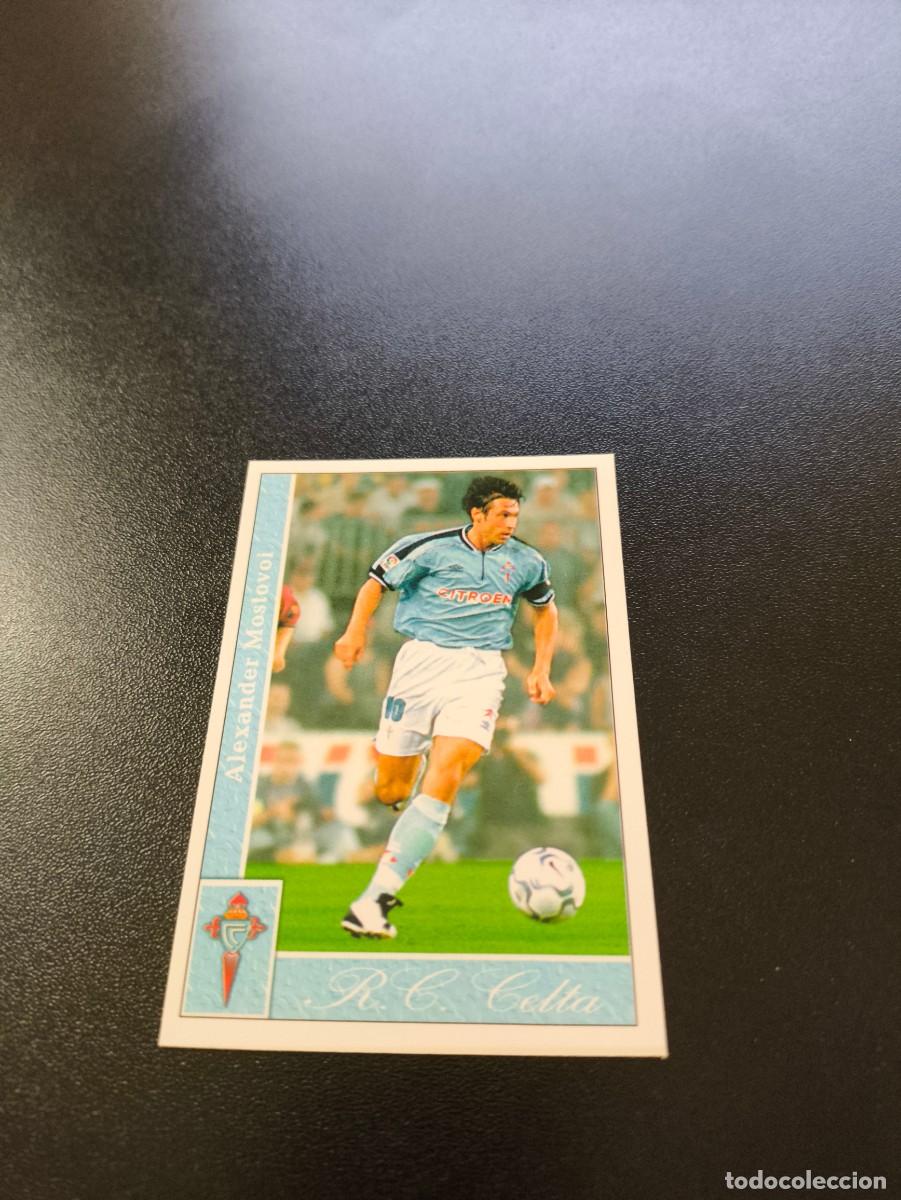 Cromos de f&uacute;tbol: 118 Mostovoi CELTA DE VIGO MUNDICROMO FICHAS LIGA 2001 2002 01 02 NO PANINI ESTE