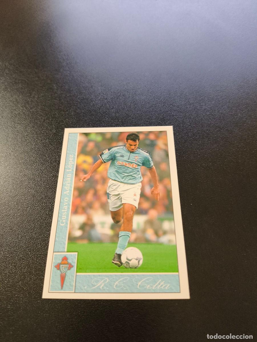 Cromos de f&uacute;tbol: 122 Gustavo Lopez CELTA DE VIGO MUNDICROMO FICHAS LIGA 2001 2002 01 02 NO PANINI ESTE