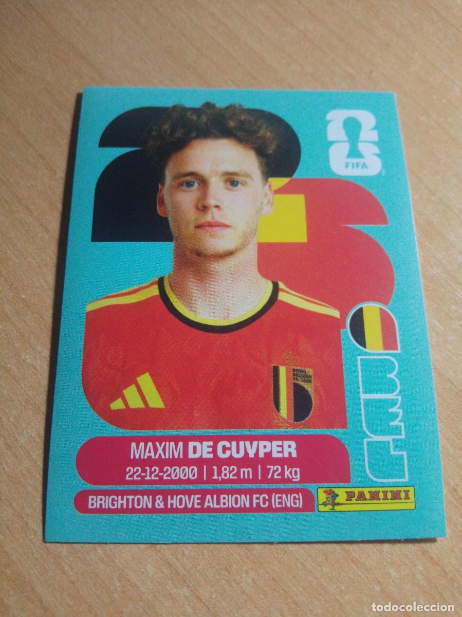 Cromos de f&uacute;tbol: DE CUYPER B&Eacute;LGICA BEL 7 MUNDIAL FIFA WORLD CUP 2026 26 PANINI STICKERS NUEVO