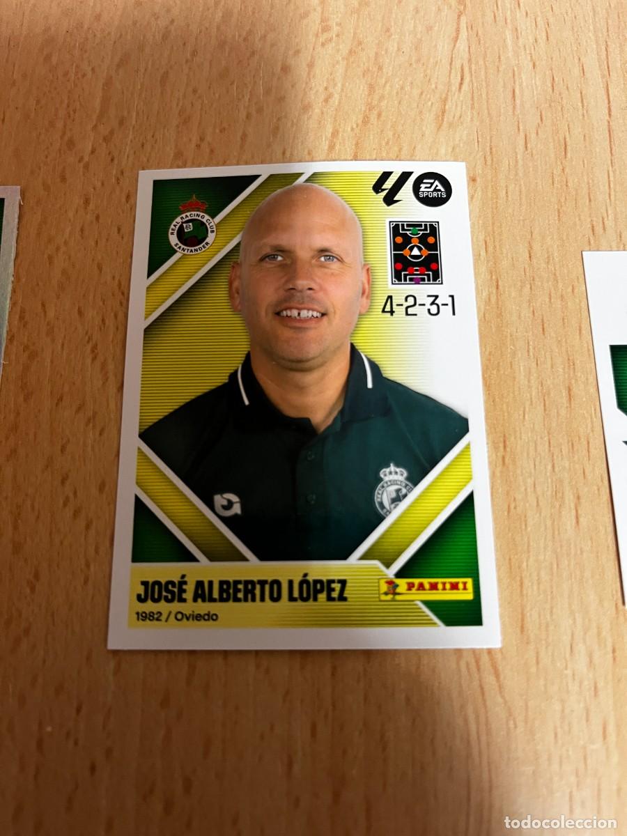 Cartes &agrave; collectionner de Football: LIGA ESTE 2026 2027 26 27 PANINI N&ordm; 2 JOSE ALBERTO LOPEZ RACING SANTANDER