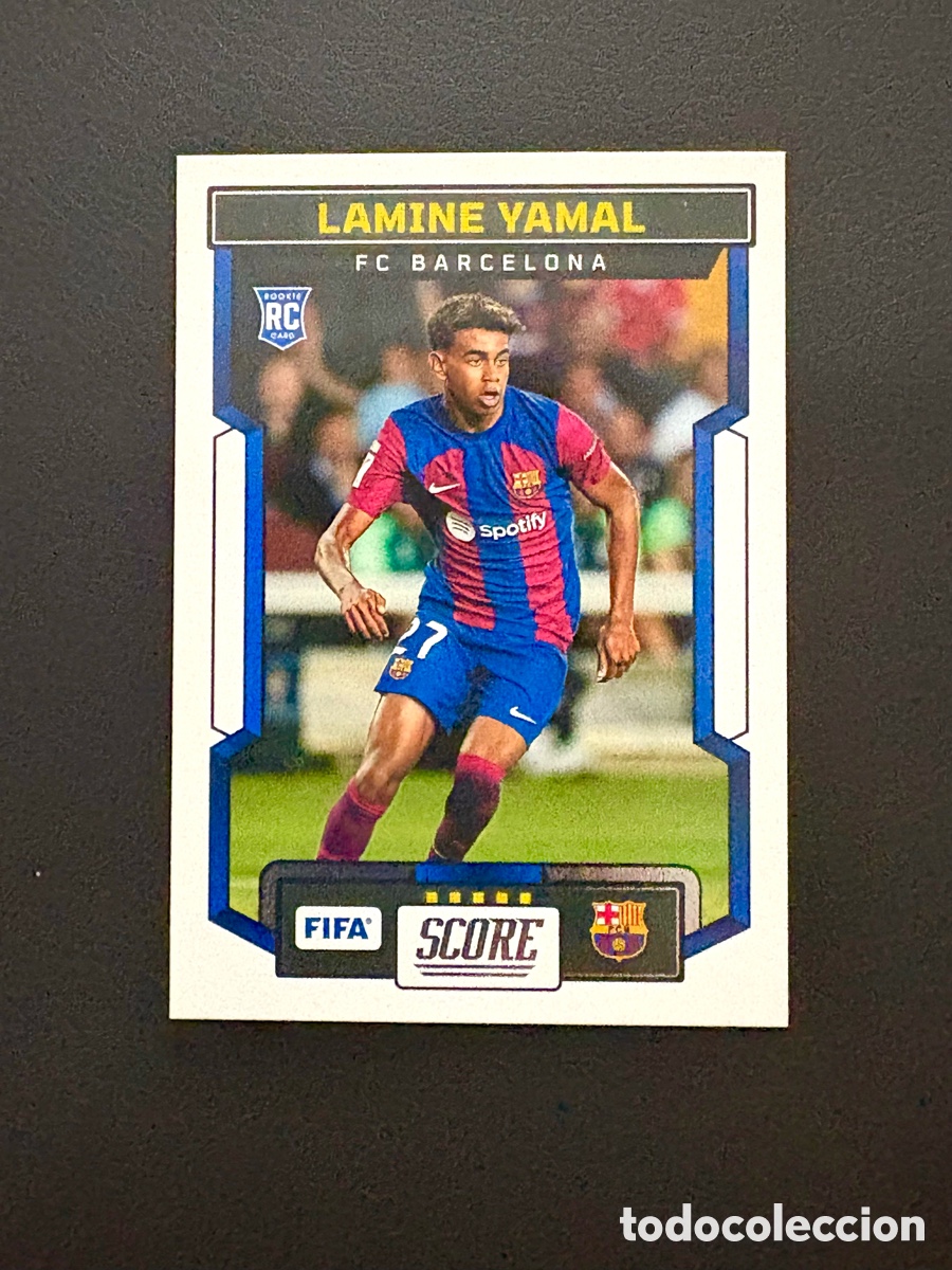 Cromos de Futebol: NUEVO DE SOBRE - ROOKIE LAMINE YAMAL 87 FC BARCELONA PANINI &reg; SCORE FIFA SOCCER 2023 2024 23 24