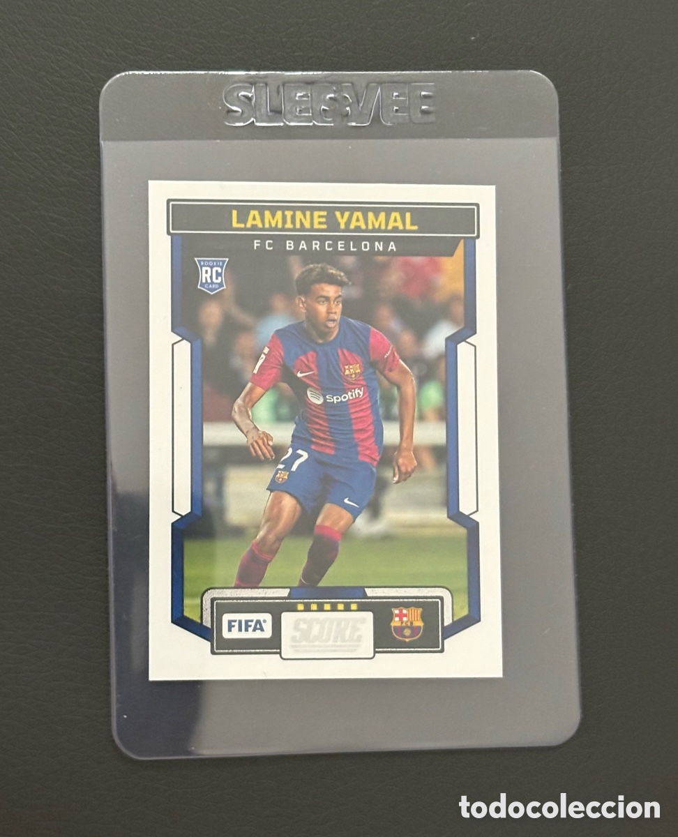 Cartes &agrave; collectionner de Football: NUEVO DE SOBRE - ROOKIE LAMINE YAMAL 87 FC BARCELONA PANINI &reg; SCORE FIFA SOCCER 2023 2024 23 24