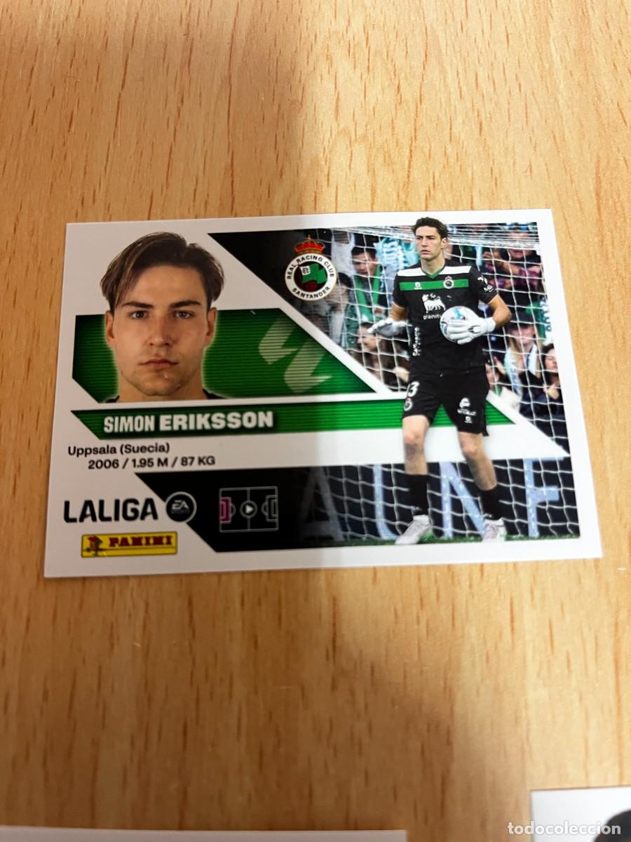 Cartes &agrave; collectionner de Football: LIGA ESTE 2026 2027 26 27 PANINI N&ordm; 3 ERIKSSON RACING SANTANDER