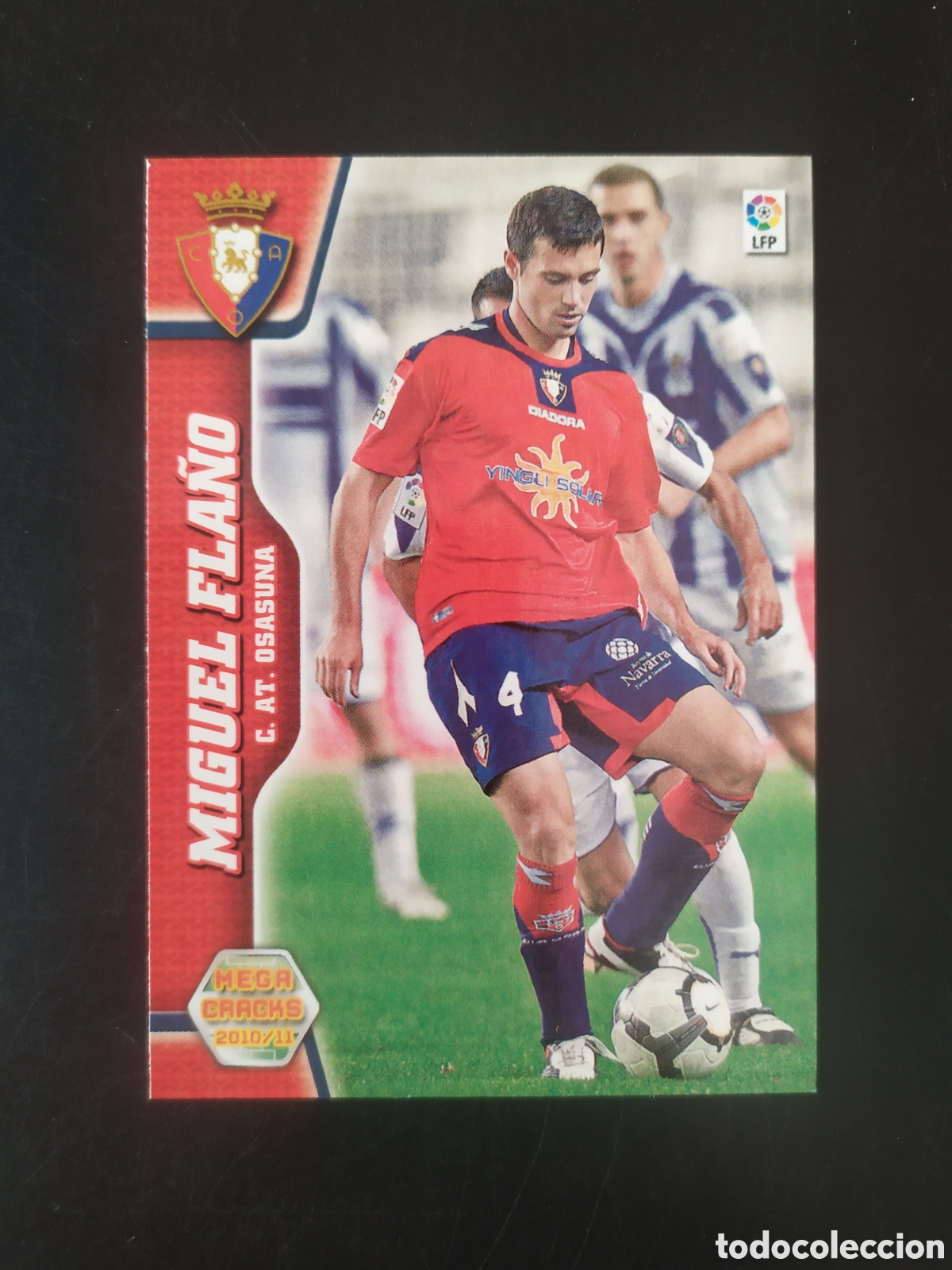 Cartes &agrave; collectionner de Football: Megacracks 2010 2011 10 11 panini Miguel Fla&ntilde;o n&deg; 222 Osasuna