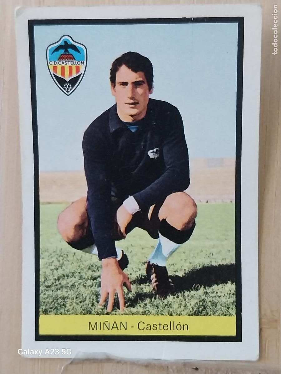 Fu&szlig;ball-Sticker: MI&Ntilde;AN CASTELLON ED FHER LIGA 1972 72 73 CROMO ORGINAL SIN PEGAR NUNCA