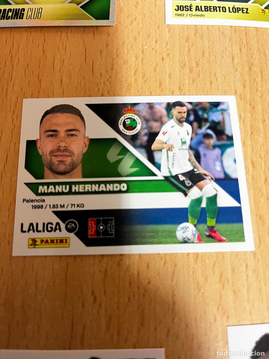 Figurine di Calcio: LIGA ESTE 2026 2027 26 27 PANINI N&ordm; 9 A 9A MANU HERNANDO RACING SANTANDER
