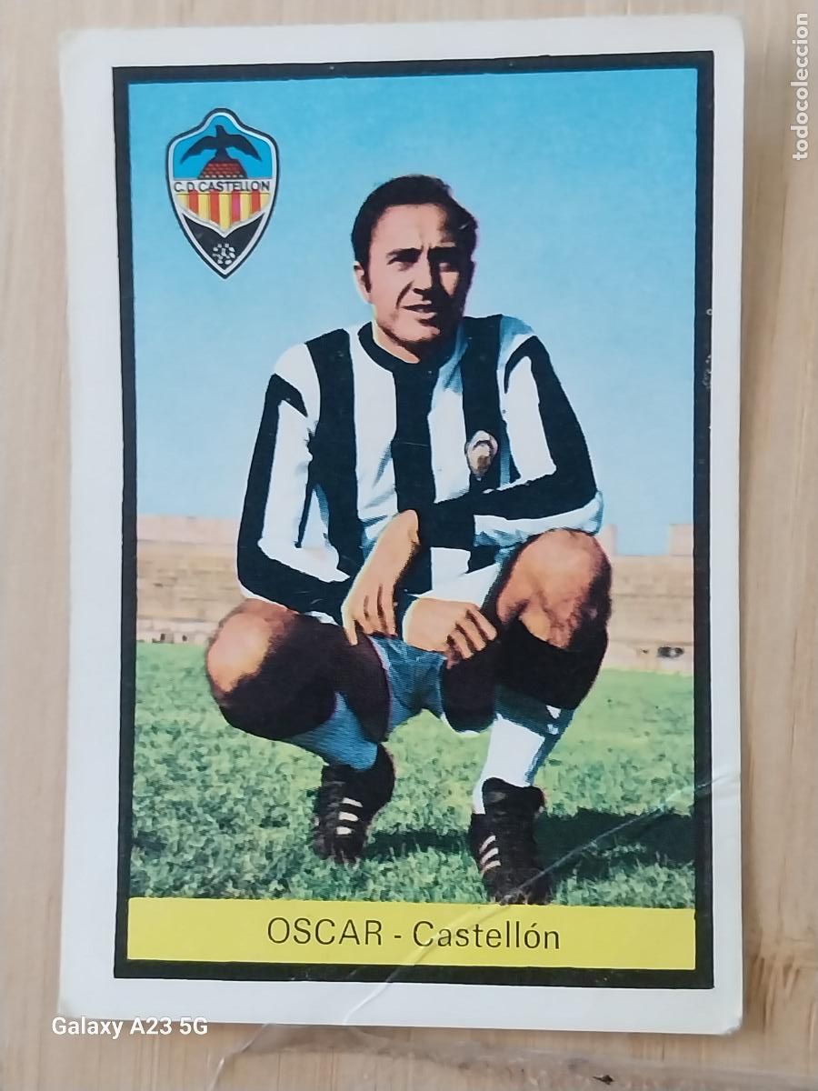Figurine di Calcio: OSCAR CASTELLON ED FHER LIGA 1972 72 73 CROMO ORGINAL SIN PEGAR NUNCA **