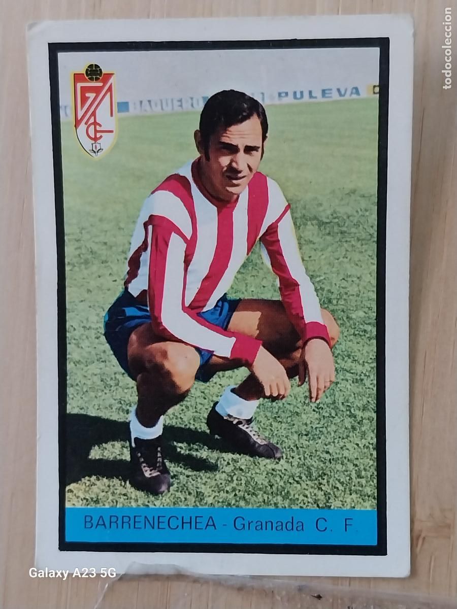 Fu&szlig;ball-Sticker: BARRENECHEA GRANADA ED FHER LIGA 1972 72 73 CROMO ORGINAL SIN PEGAR NUNCA **