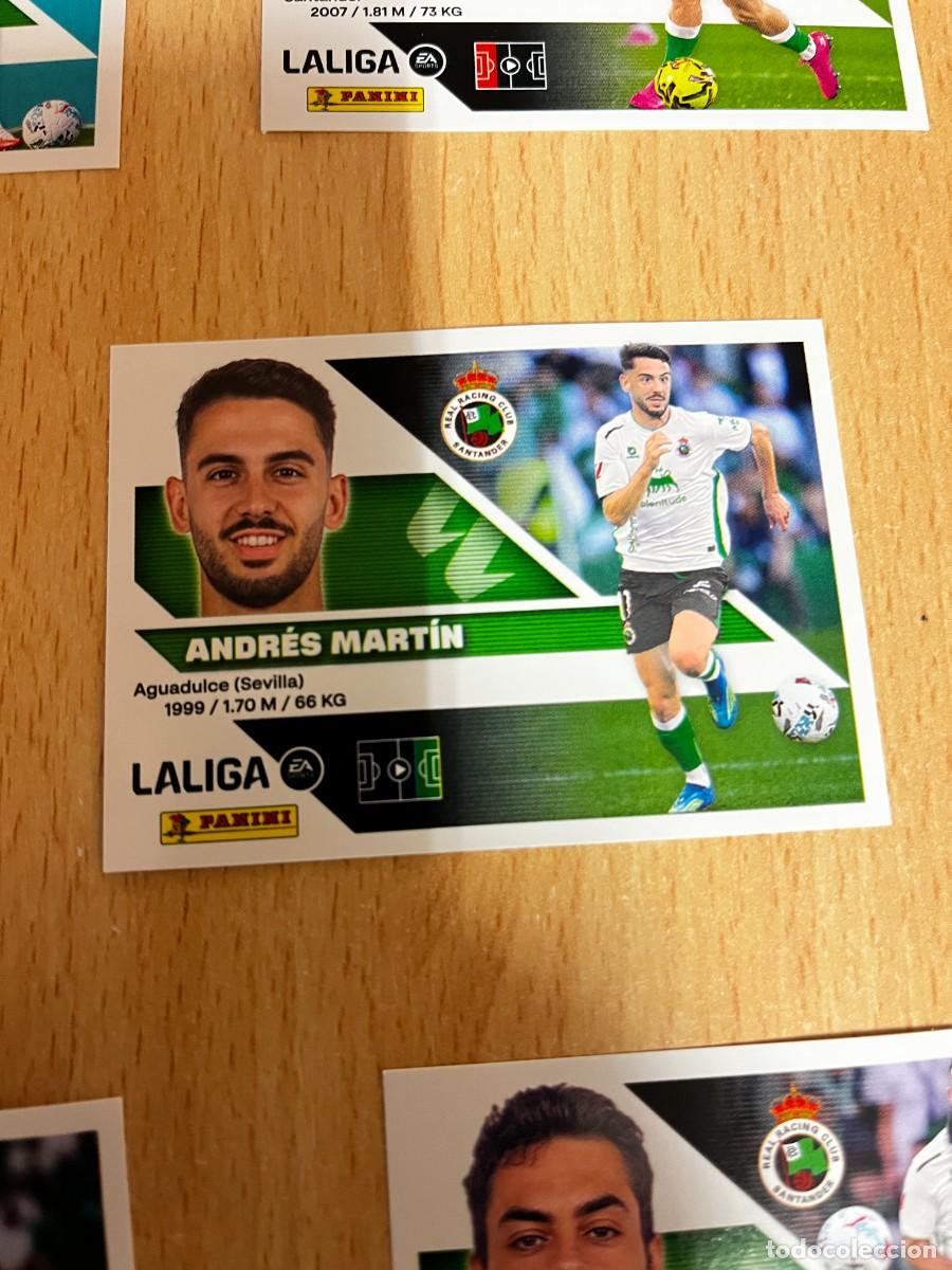 Cromos de f&uacute;tbol: LIGA ESTE 2026 2027 26 27 PANINI N&ordm; 16 ANDRES MARTIN RACING SANTANDER