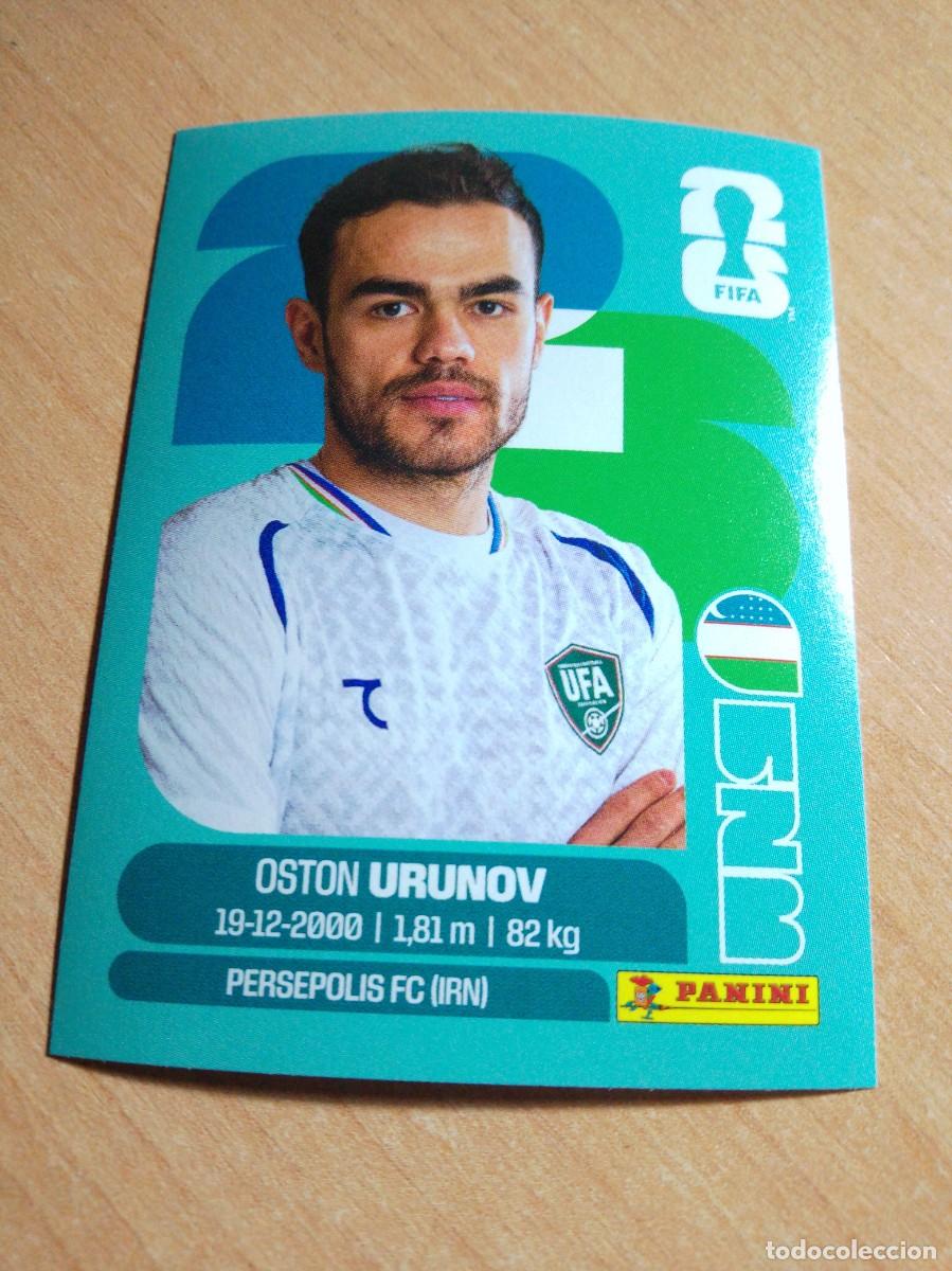 Cromos de f&uacute;tbol: UZB 17 OSTON URUNOV UZBEKISTAN MUNDIAL FIFA WORLD CUP 2026 26 PANINI STICKERS NUEVO