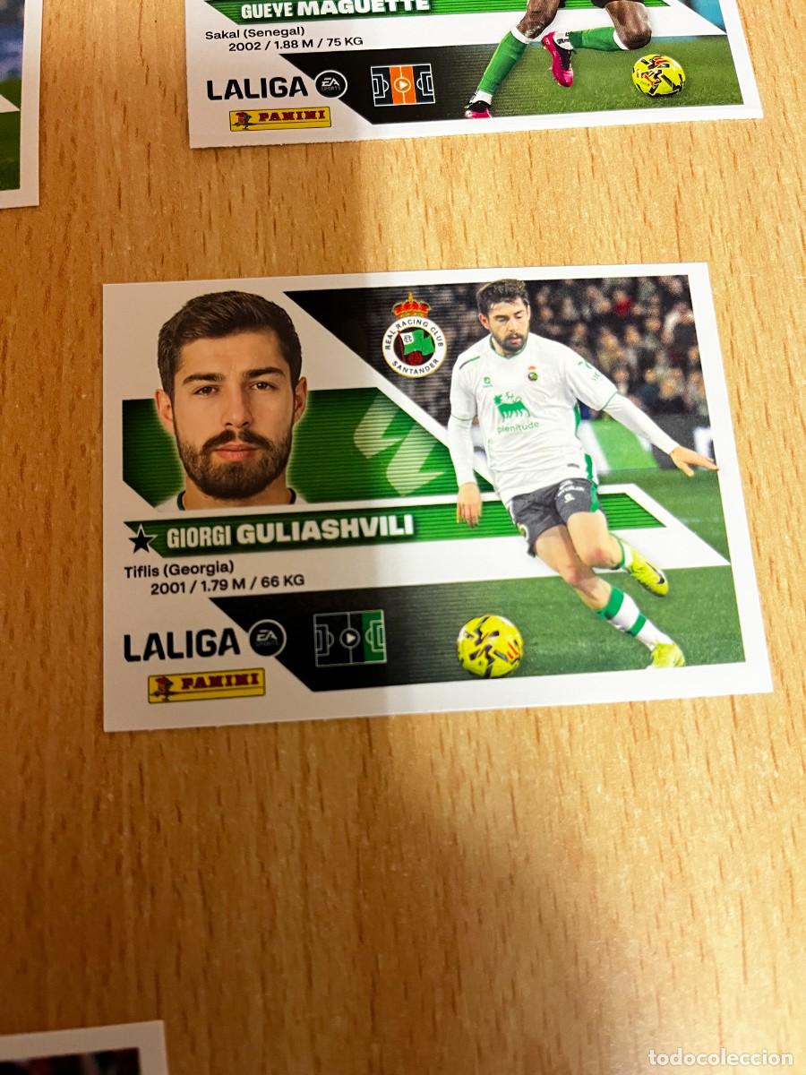 Cromos de f&uacute;tbol: LIGA ESTE 2026 2027 26 27 PANINI N&ordm; 17 GULIASHVILI RACING SANTANDER