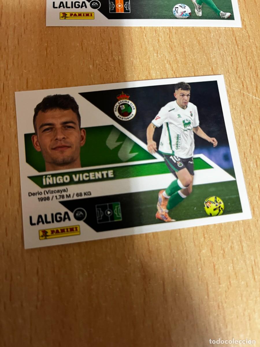 Cromos de f&uacute;tbol: LIGA ESTE 2026 2027 26 27 PANINI N&ordm; 18 I&Ntilde;IGO VICENTE RACING SANTANDER