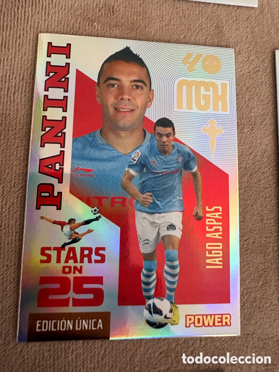 Figurine di Calcio: MEGACRACKS 2026 2027 STARS ON 25 - 444P IAGO ASPAS