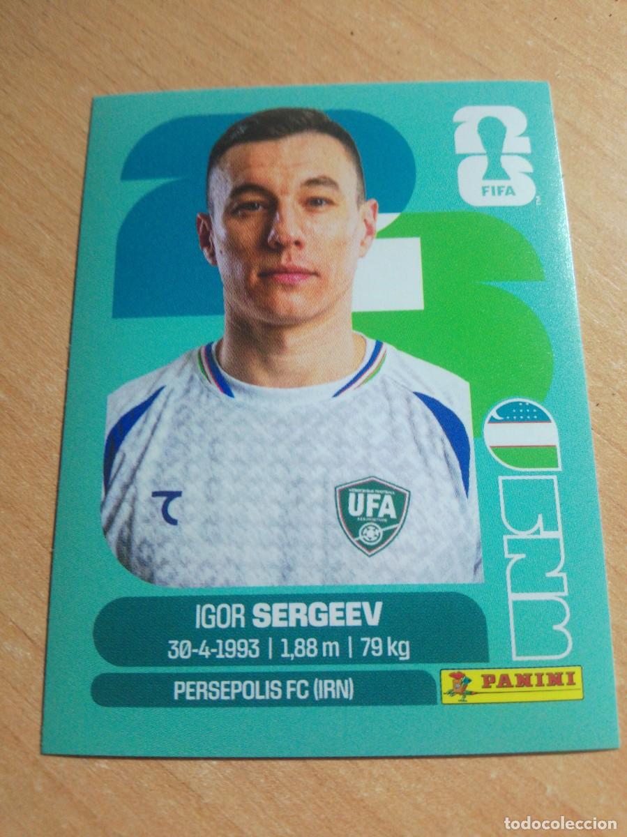 Figurine di Calcio: SERGEEV UZBEKISTAN UZB 19 MUNDIAL FIFA WORLD CUP 2026 26 PANINI STICKERS NUEVO