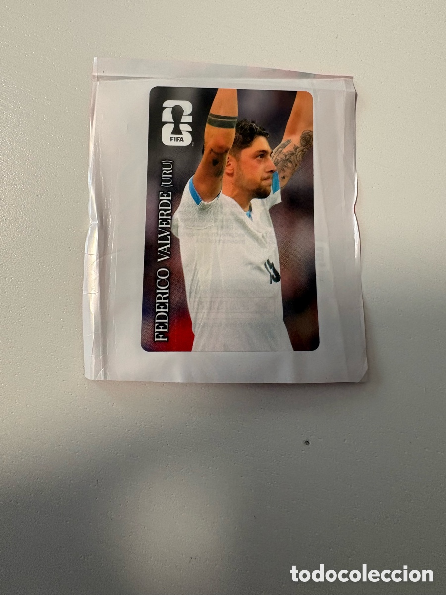 Cromos de f&uacute;tbol: FEDERICO VALVERDE URUGUAY COCA COLA CC5 WORLD CUP 2026 USA CAN MEX MUNDIAL 26 PANINI
