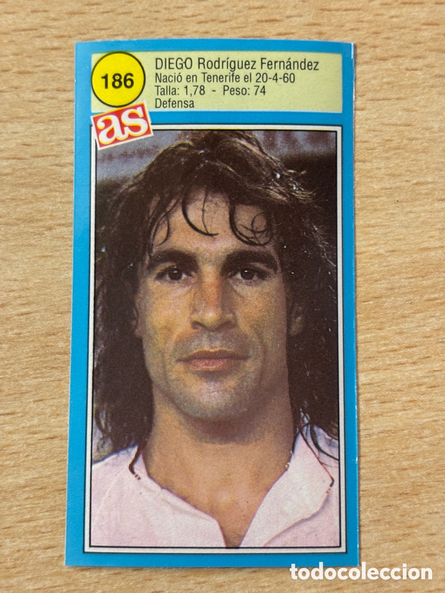 Cromos de f&uacute;tbol: # 186 Diego Sevilla FC Ases de la liga 90 91 sin pegar