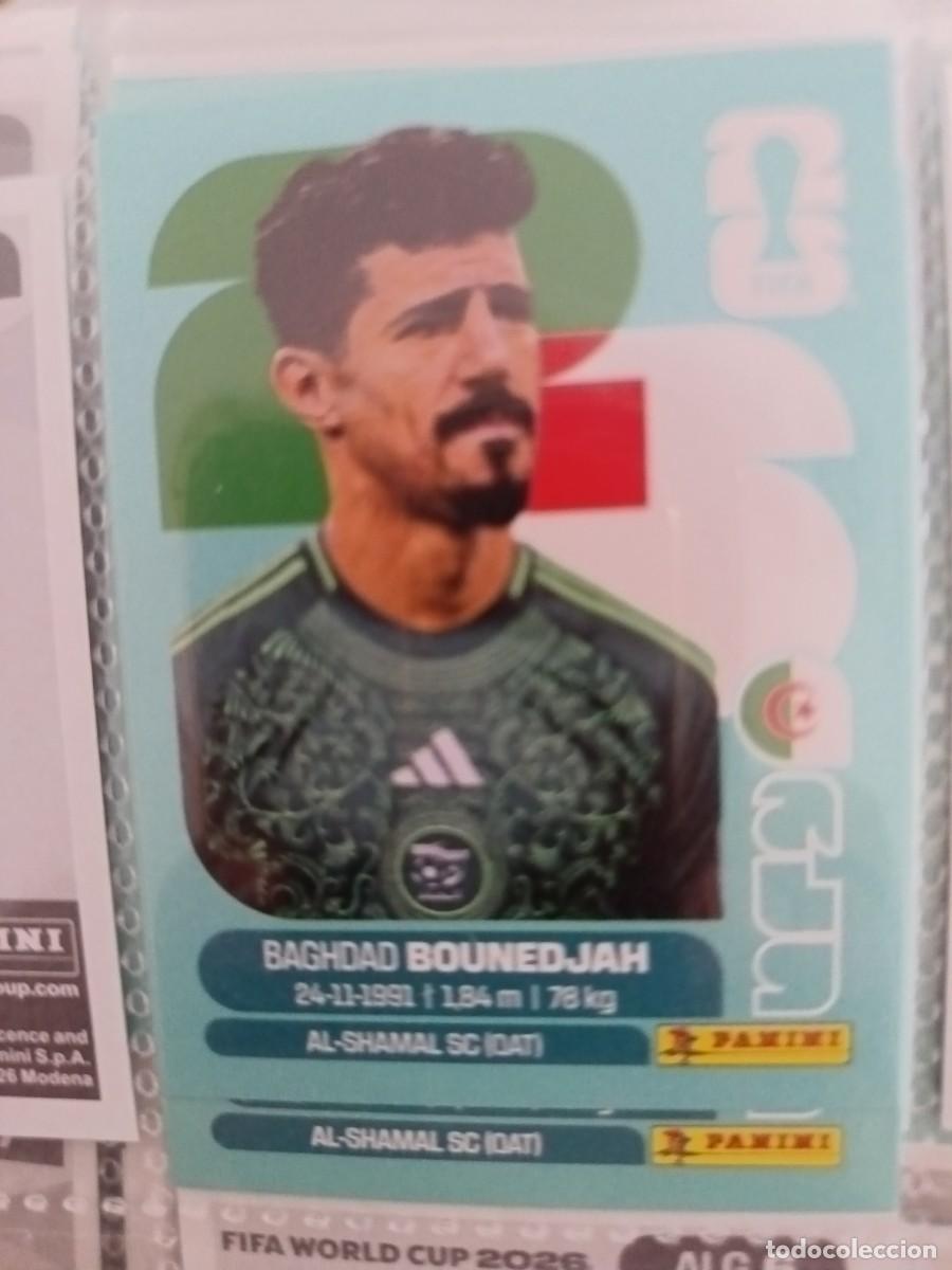 Cromos de f&uacute;tbol: CROMO MUNDIAL 2026 - ALGERIA ALG N 19