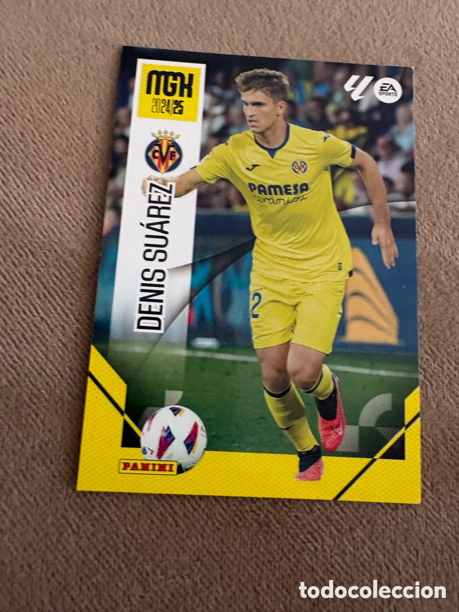Cromos de f&uacute;tbol: 374 DENIS SUAREZ VILLARREAL CF FICHAS ALBUM MEGACRACKS 2024 2025 MGK 24 25