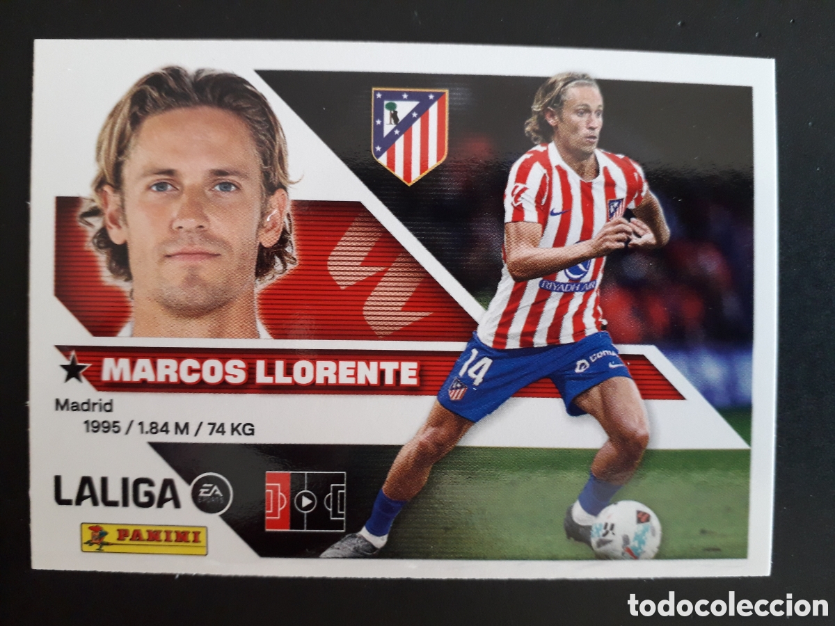 Football Stickers: MARCOS LLORENTE AT MADRID N&deg; 5 ED ESTE 2026 2027 26 27 SIN PEGAR PEDIDO M&Iacute;NIMO 3&euro;