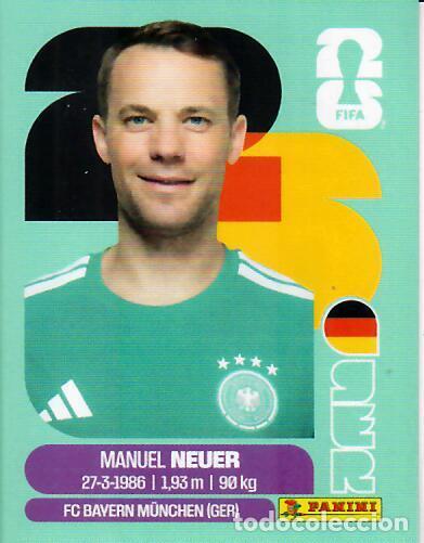 Cromos de f&uacute;tbol: CROMO PANINI MUNDIAL WORLD CUP 2026 - UPDATE SET ACTUALIZACI&Oacute;N - NEUER - ALEMANIA