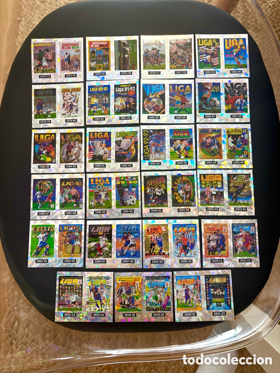 Football Stickers: PRECIOSOS - 23 CROMOS NUEVOS SIN PEGAR - M&Aacute;GICOS 50 Liga 2021 2022 21 22 Colecciones ESTE (Panini)