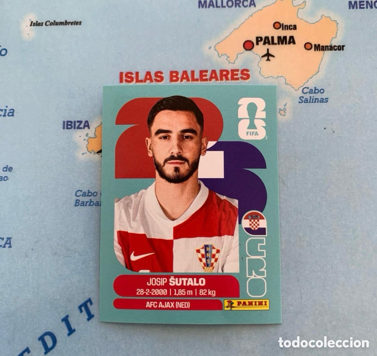 Cromos de f&uacute;tbol: Croacia n&uacute;mero 7 cromo panini Mundial Fifa World Cup 2026