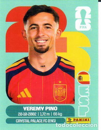 Cromos de f&uacute;tbol: CROMO PANINI MUNDIAL WORLD CUP 2026 - UPDATE SET ACTUALIZACI&Oacute;N - YEREMY PINO - ESPA&Ntilde;A