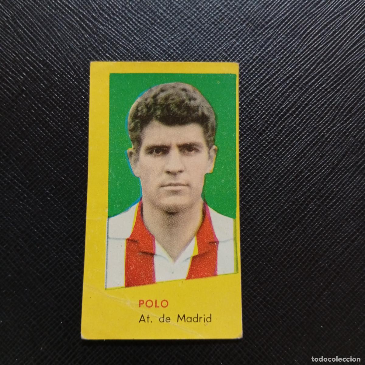 Cromos de f&uacute;tbol: POLO AT MADRID BRUGUERA 1960 1961 CROMO FUTBOL 60 61 LIGA - DESPEGADO - A42 PG12
