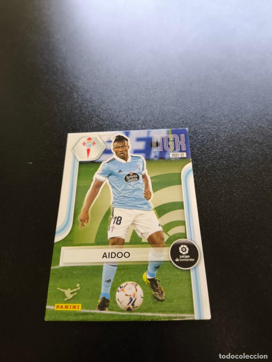 Cromos de f&uacute;tbol: 114 Aidoo CELTA DE VIGO PANINI LIGA MEGACRACKS MGK 2021 2022 21 22 NO ESTE ADRENALYN