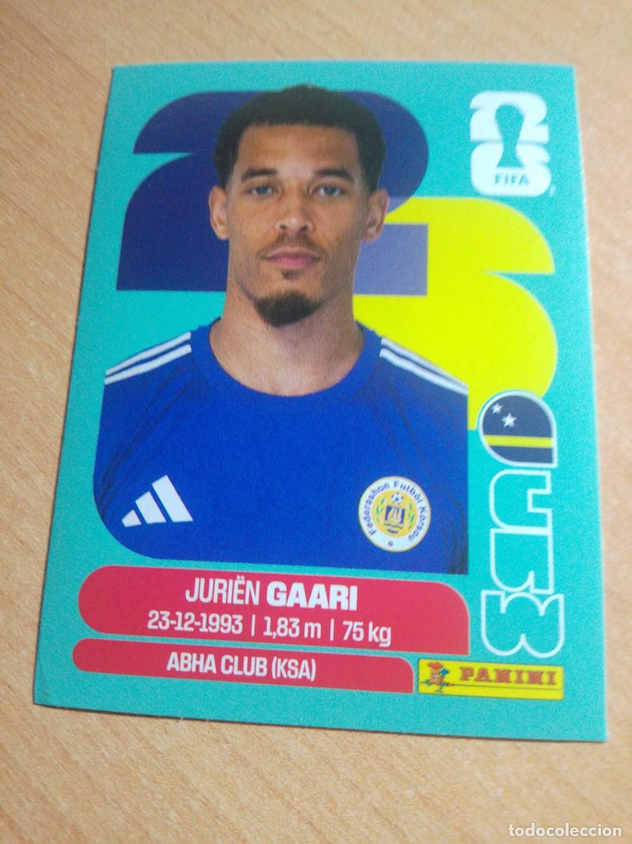Cromos de f&uacute;tbol: GAARI CURA&Ccedil;AO CUW 5 MUNDIAL FIFA WORLD CUP 2026 26 PANINI STICKERS NUEVO