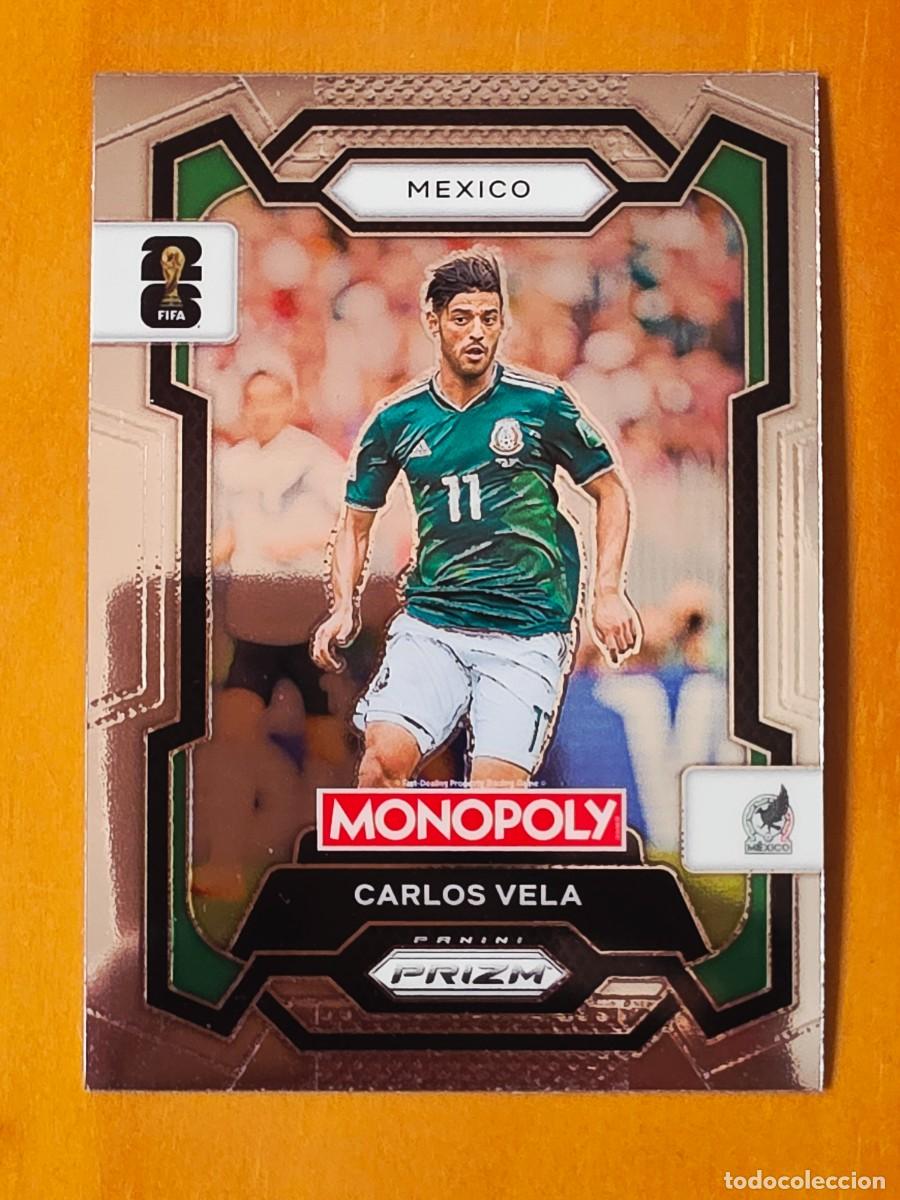 Cartes &agrave; collectionner de Football: No. 53 Carlos Vela, M&eacute;xico, Panini Prizm World Cup 2026 Monopoly Mundial 26