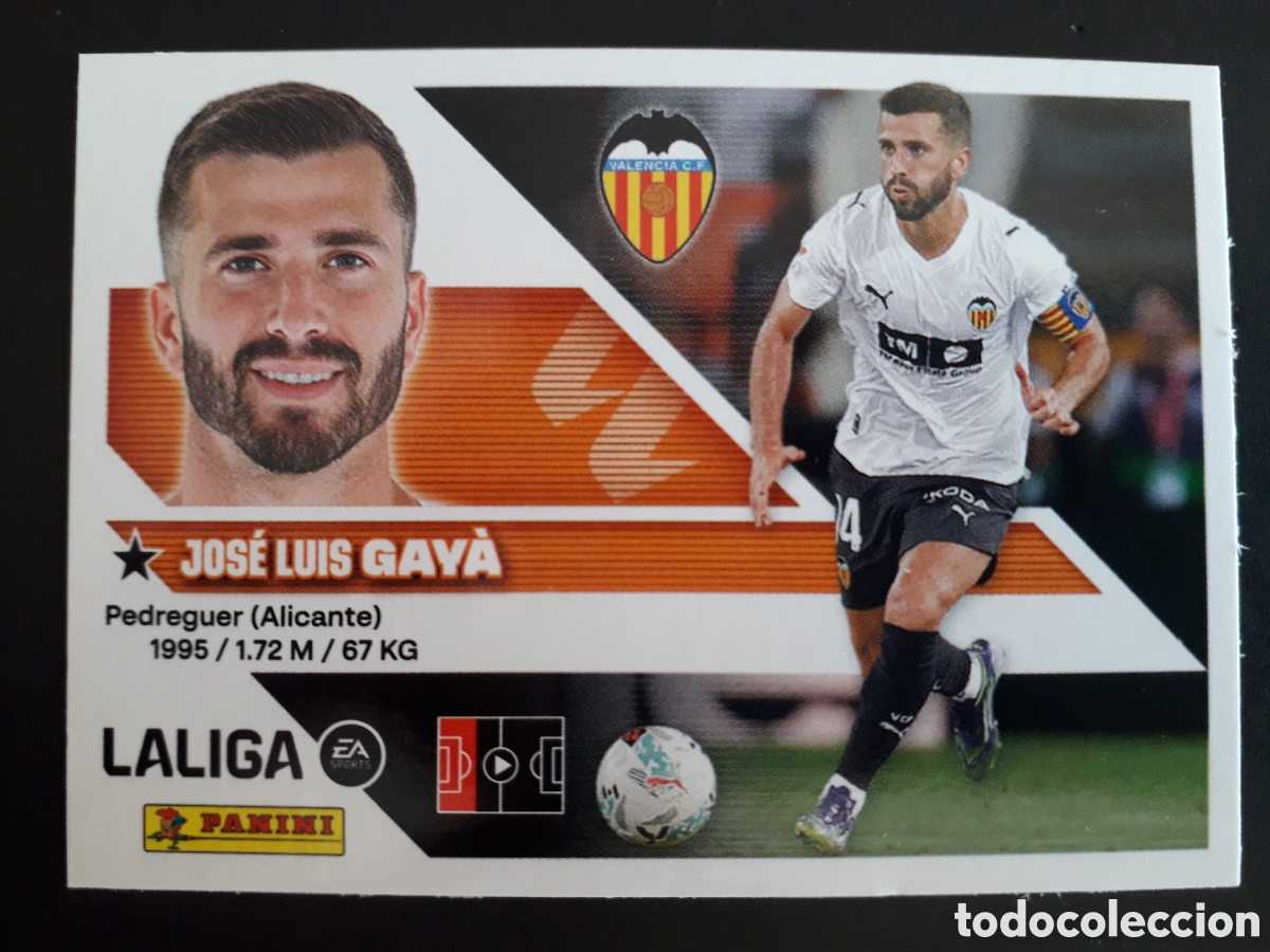 Figurine di Calcio: GAY&Agrave; VALENCIA CF N&deg; 9 ED ESTE 2026 2027 26 27 SIN PEGAR PEDIDO M&Iacute;NIMO 3&euro;.