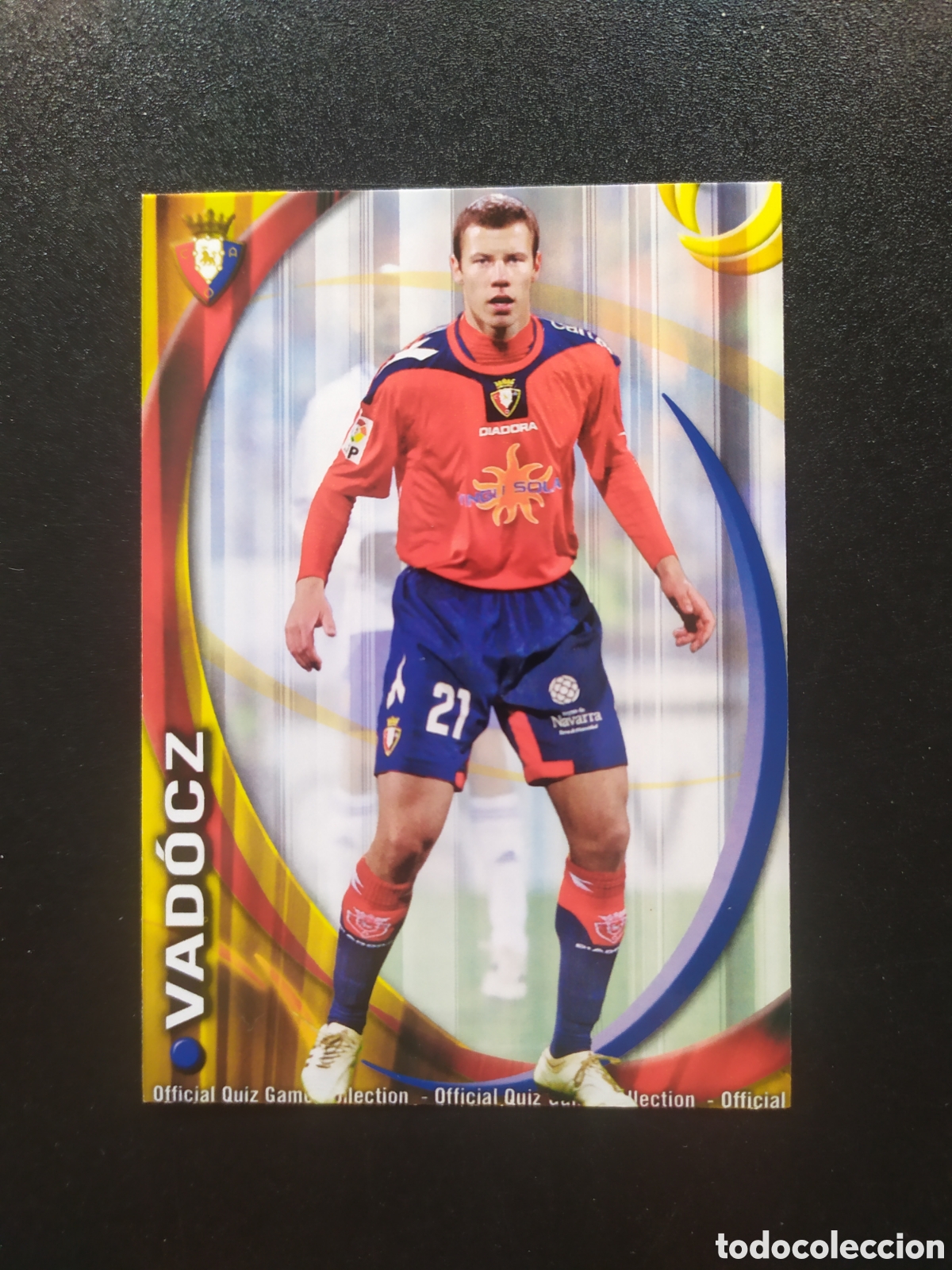 Cromos de f&uacute;tbol: Mundicromo fichas Liga 2010 2011 10 11 Vadocz n&deg; 312 Osasuna