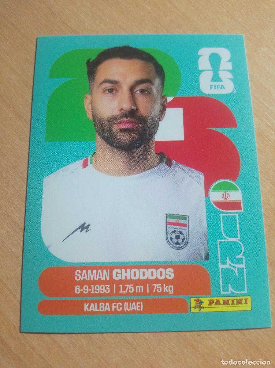 Cromos de f&uacute;tbol: SAMAN GHODDOS IRAN IRN 12 MUNDIAL FIFA WORLD CUP 2026 26 PANINI STICKERS NUEVO