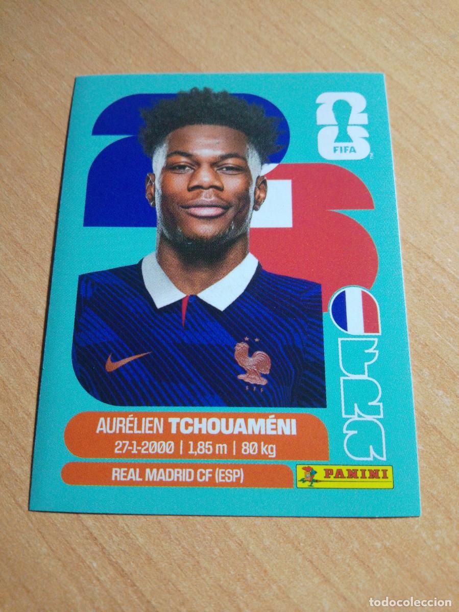 Cromos de f&uacute;tbol: TCHOUAM&Eacute;NI FRANCIA FRA 9 MUNDIAL FIFA WORLD CUP 2026 26 PANINI STICKERS NUEVO