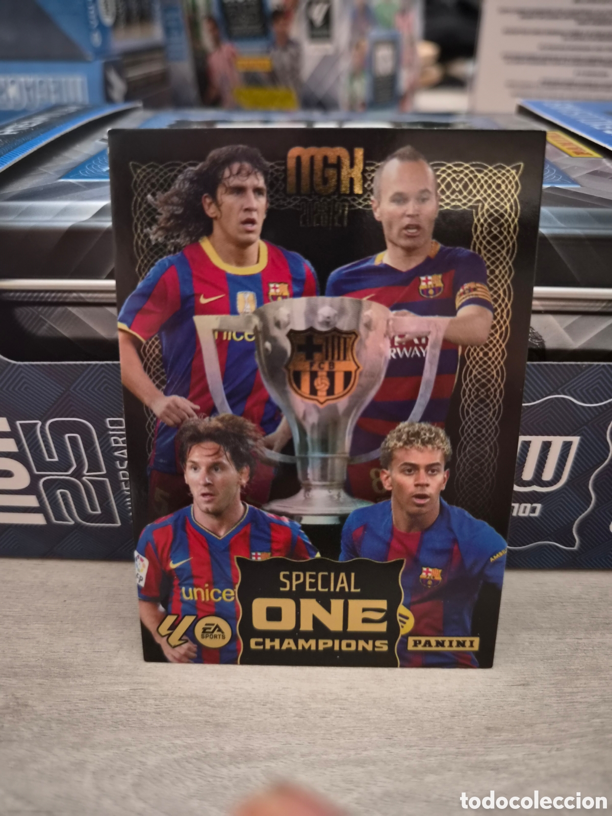 Cromos de f&uacute;tbol: Special One Champions FC Barcelona Megacracks 26/27