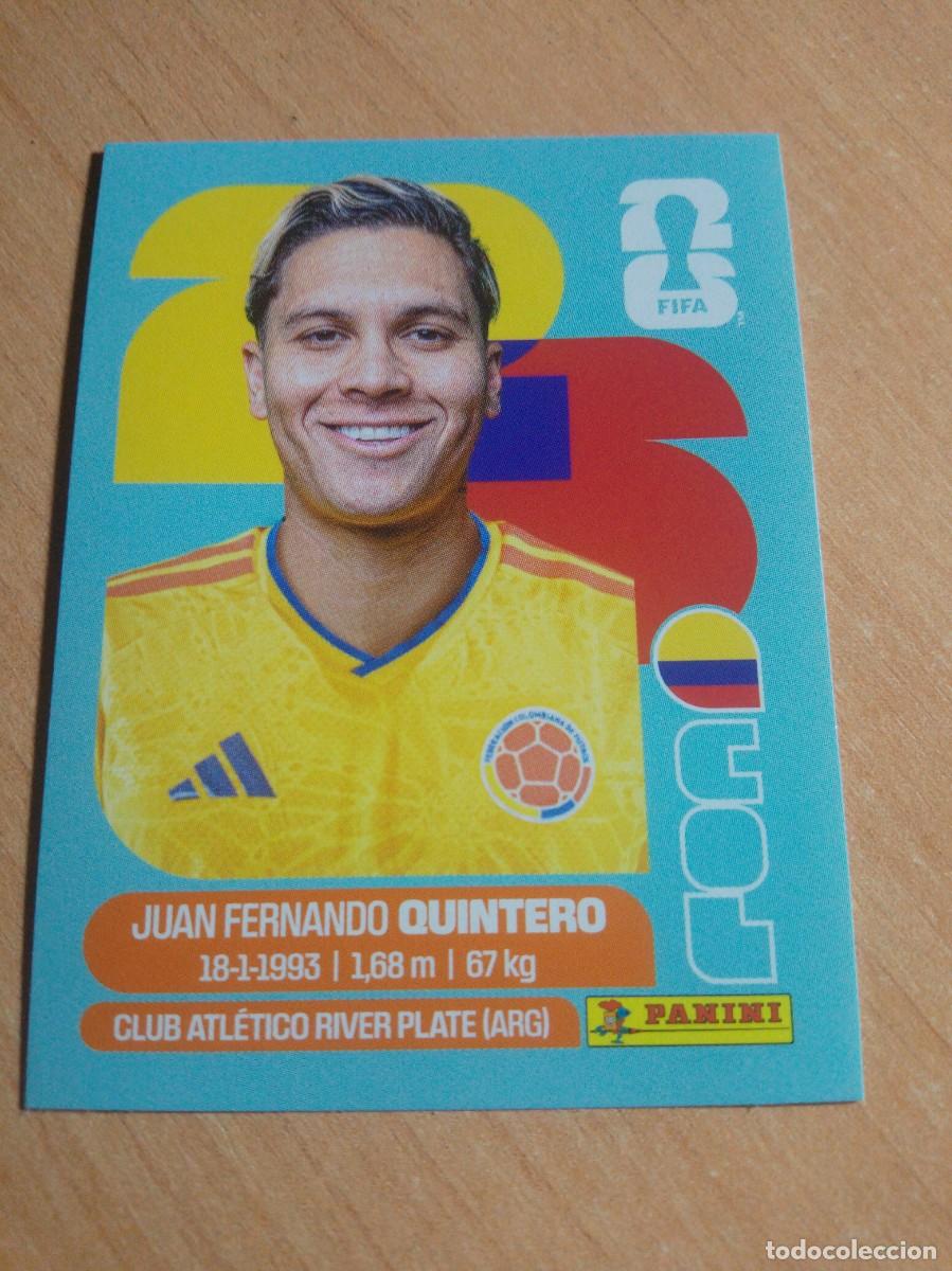 Cromos de f&uacute;tbol: QUINTERO COLOMBIA COL 15 MUNDIAL FIFA WORLD CUP 2026 26 PANINI STICKERS NUEVO