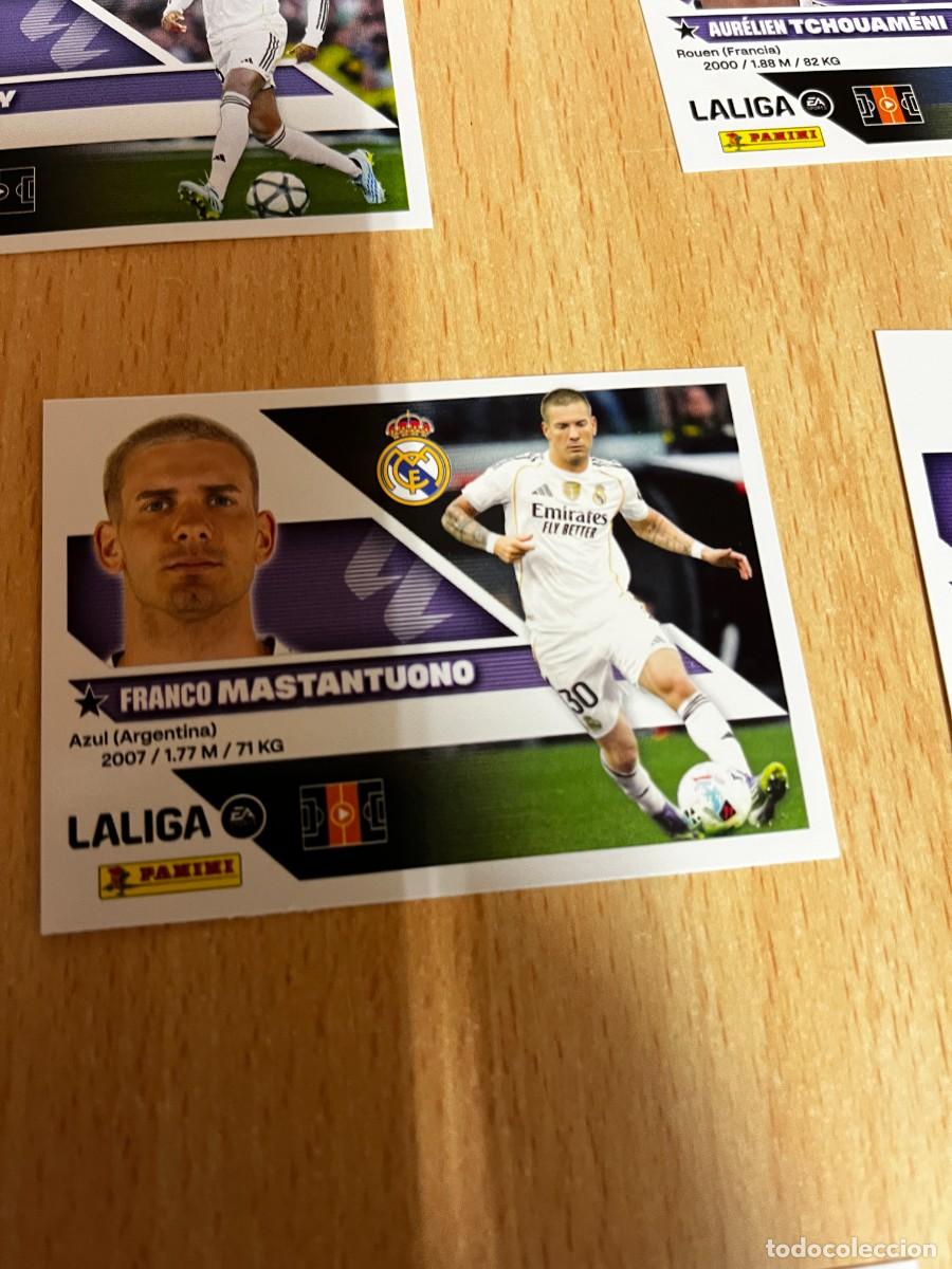 Cromos de f&uacute;tbol: LIGA ESTE 2026 2027 26 27 PANINI N&ordm; 16 A 16A MASTANTUONO REAL MADRID
