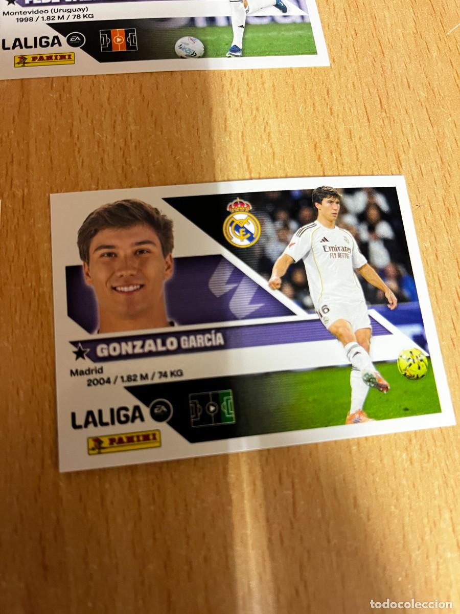 Cromos de f&uacute;tbol: LIGA ESTE 2026 2027 26 27 PANINI N&ordm; 17 GONZALO REAL MADRID